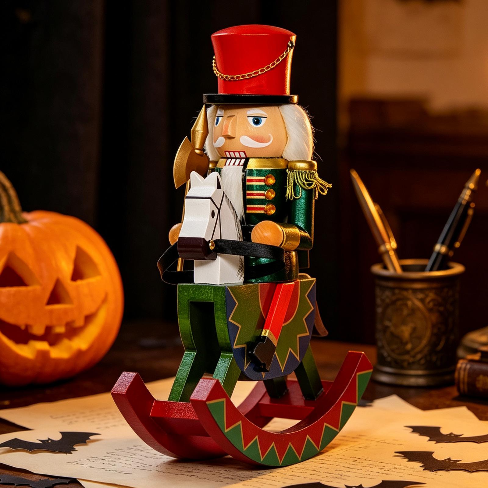 Nutcracker Figurine - Christmas Nutcracker Ornaments Vintage Festival Decoration