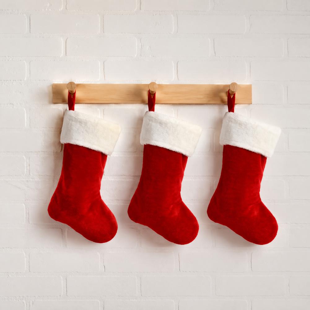 Christmas Stocking Hanging - Xmas Tree Holiday Party Decor, 18