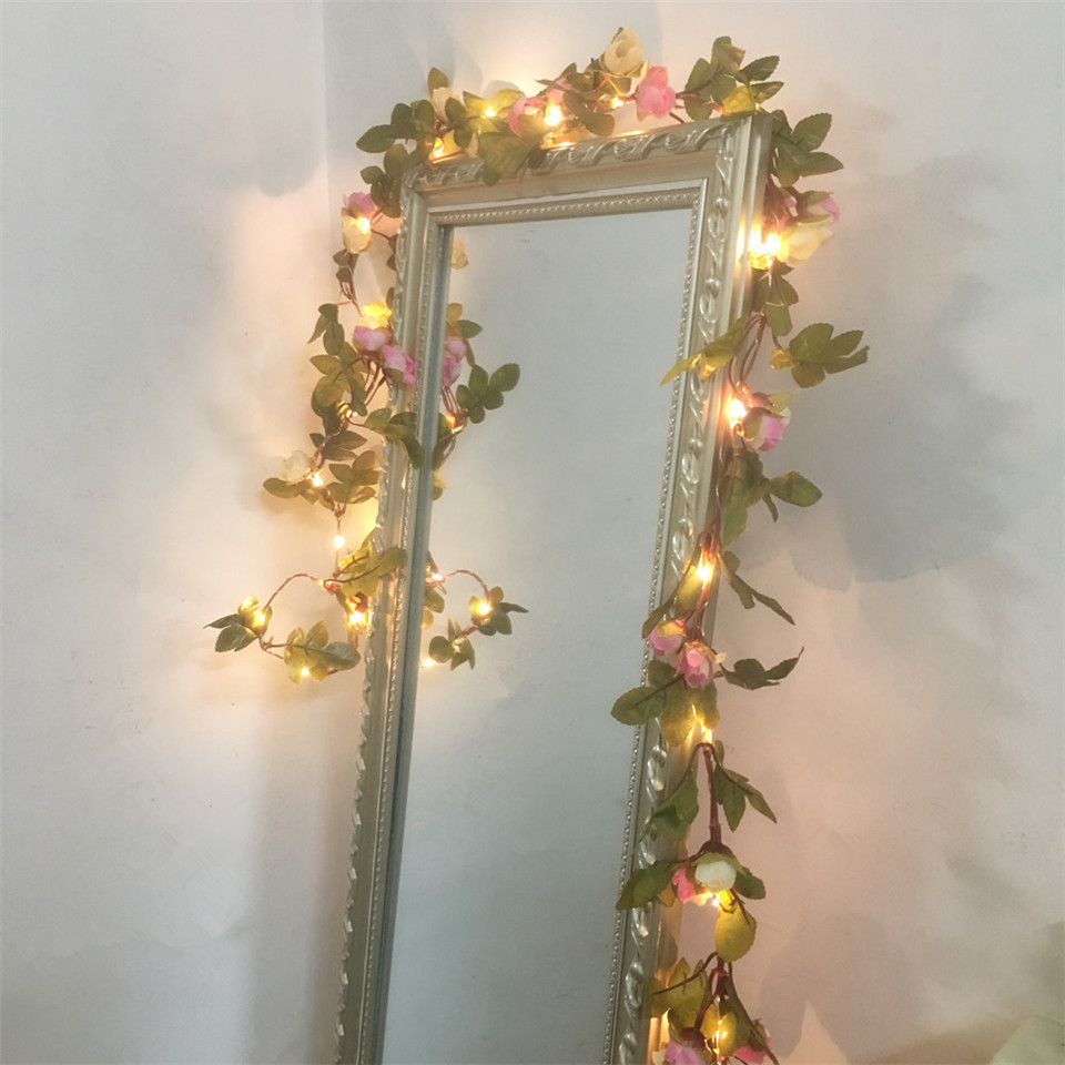 Led Fairy String Lights - DACHAN HANDMADE 2.2M 25 LEDs Pink