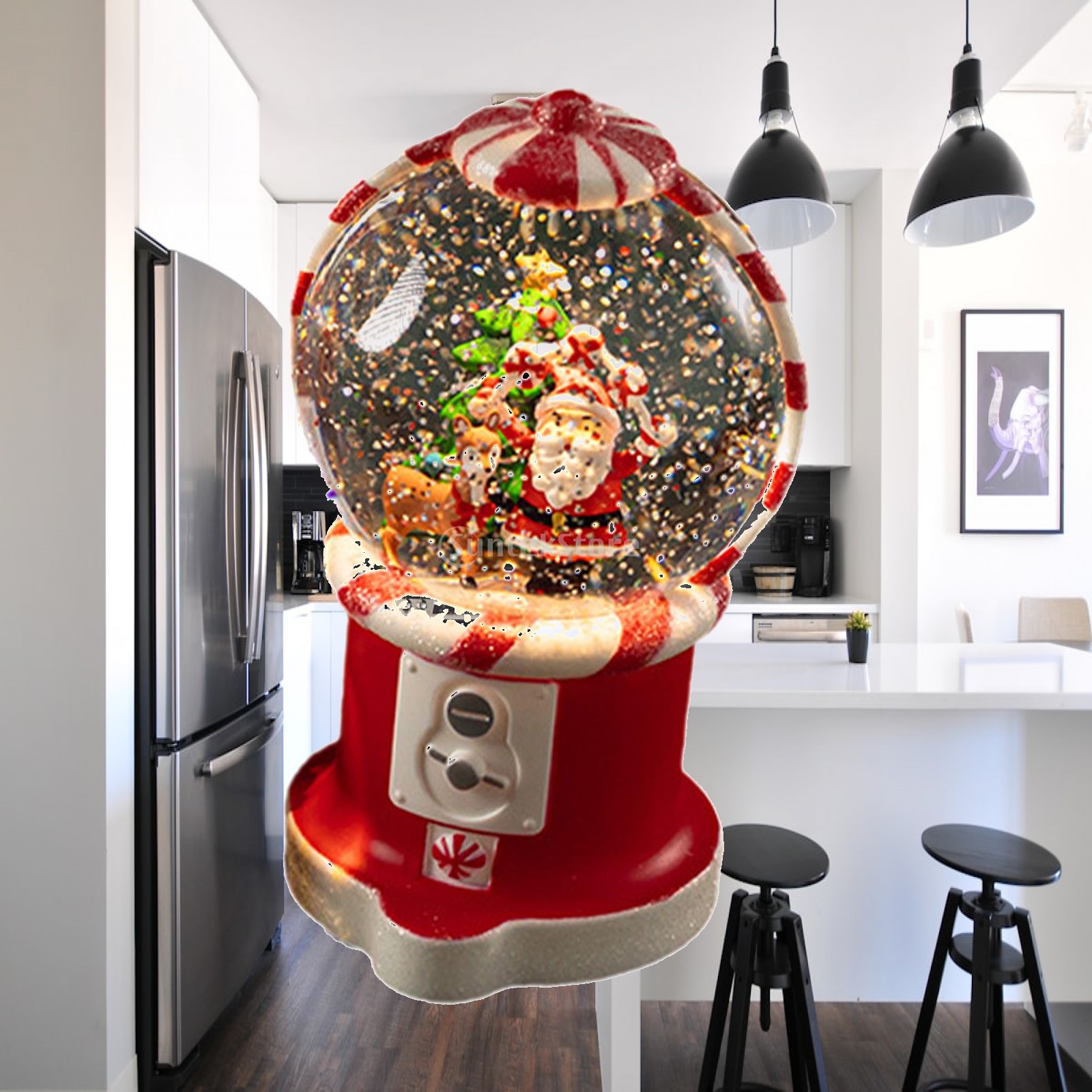 Snow Globe Musical - Christmas Musical Snow Globe Collectible Craft
