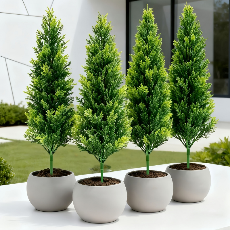 Christmas Tree Artificial - Artificial Plastic Pine Tree Ground Insert