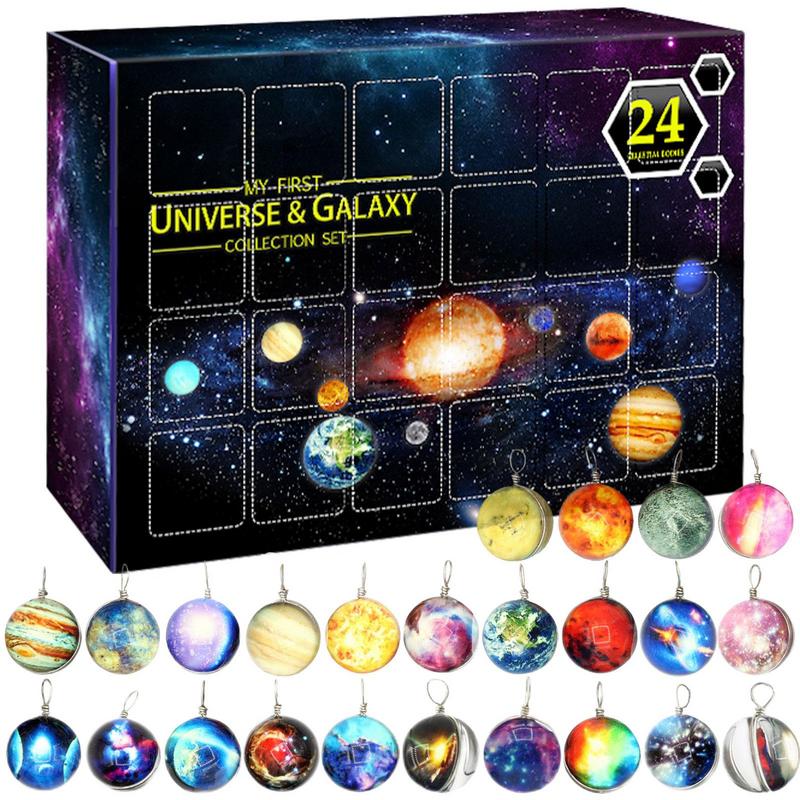 Advent Calendar Gift - Galaxy Christmas 24 Days Advent Calendar