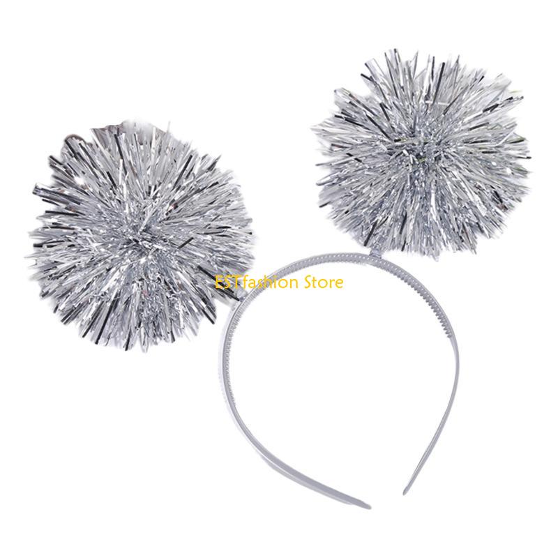 Tinsel Garland Decoration - Y5GC Christmas Tinsel Bouncing Ball Hair