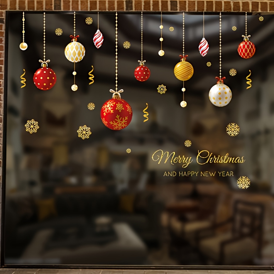 1pc Reusabl Window Stickers -  - Snowflake Window Decal recension och pris