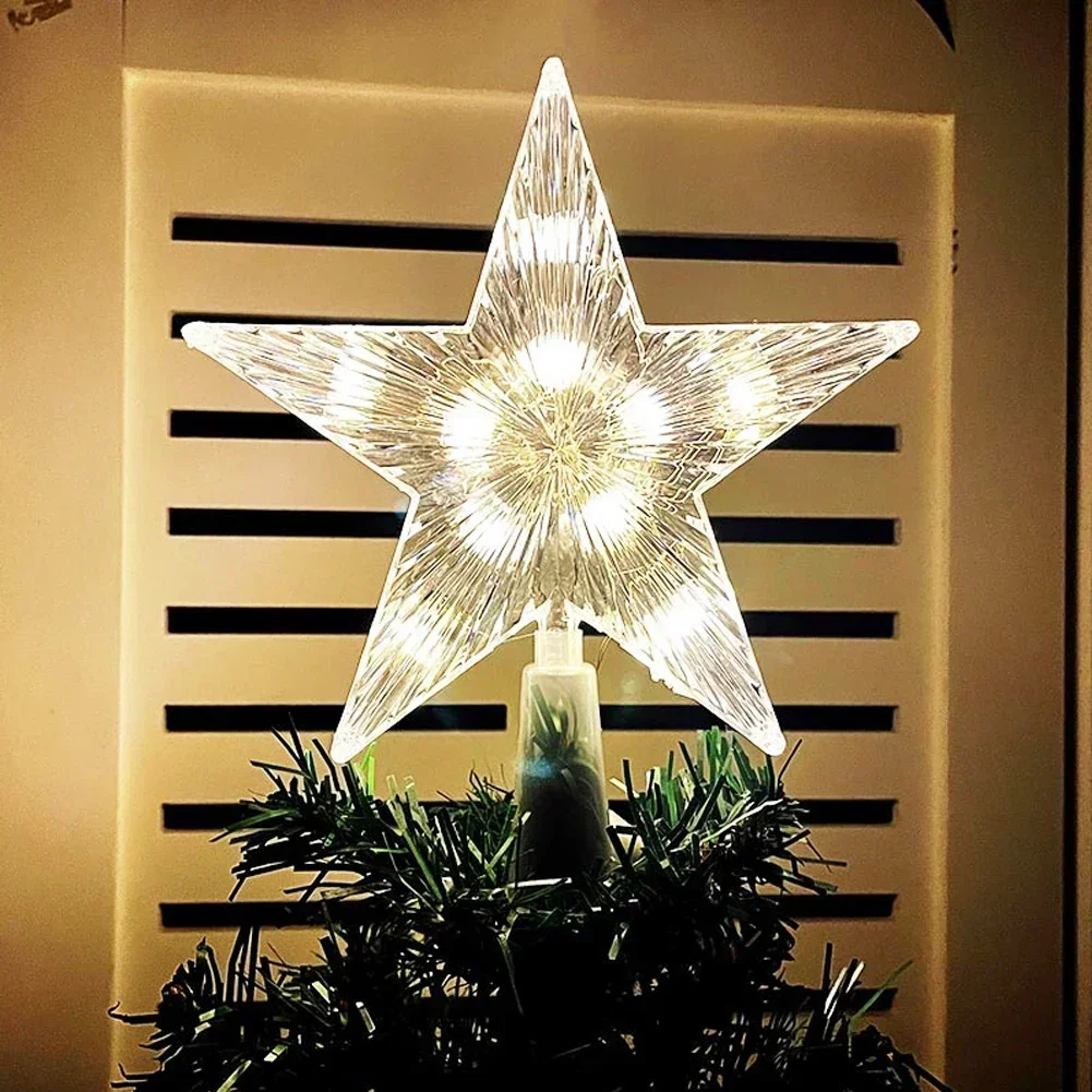 15CM LED Christmas Tree Orname - Star Tree Topper recension och pris