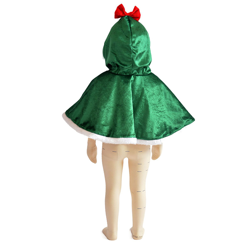 Green Elf Christmas Hooded Pon - Elf Costume Christmas recension och pris