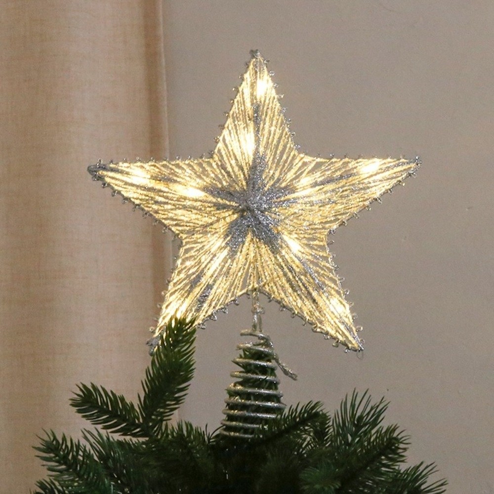 3D Glitter Star Christmas Tree - Star Tree Topper recension och pris