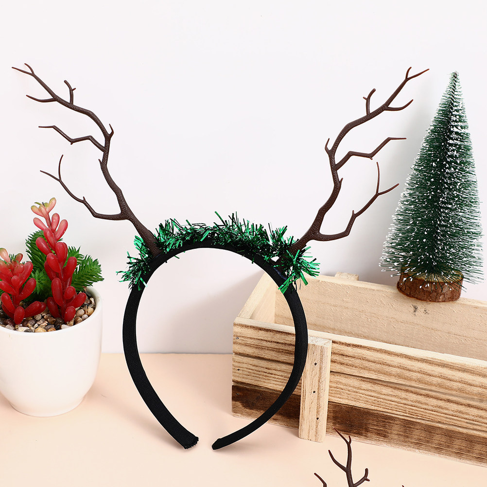 16Pcs Christmas Antler Headban - Reindeer Antlers Headband recension och pris