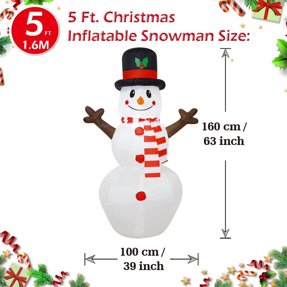 Christmas Inflatable Outdoor D - Christmas Lights Outdoor recension och pris