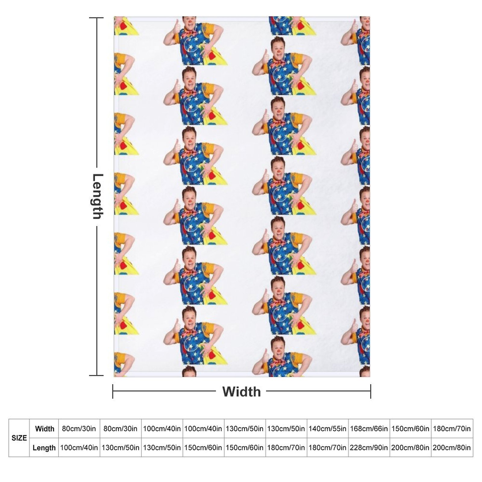 Mr Tumble Throw Blanket Cozy H - Christmas Throw Blanket recension och pris