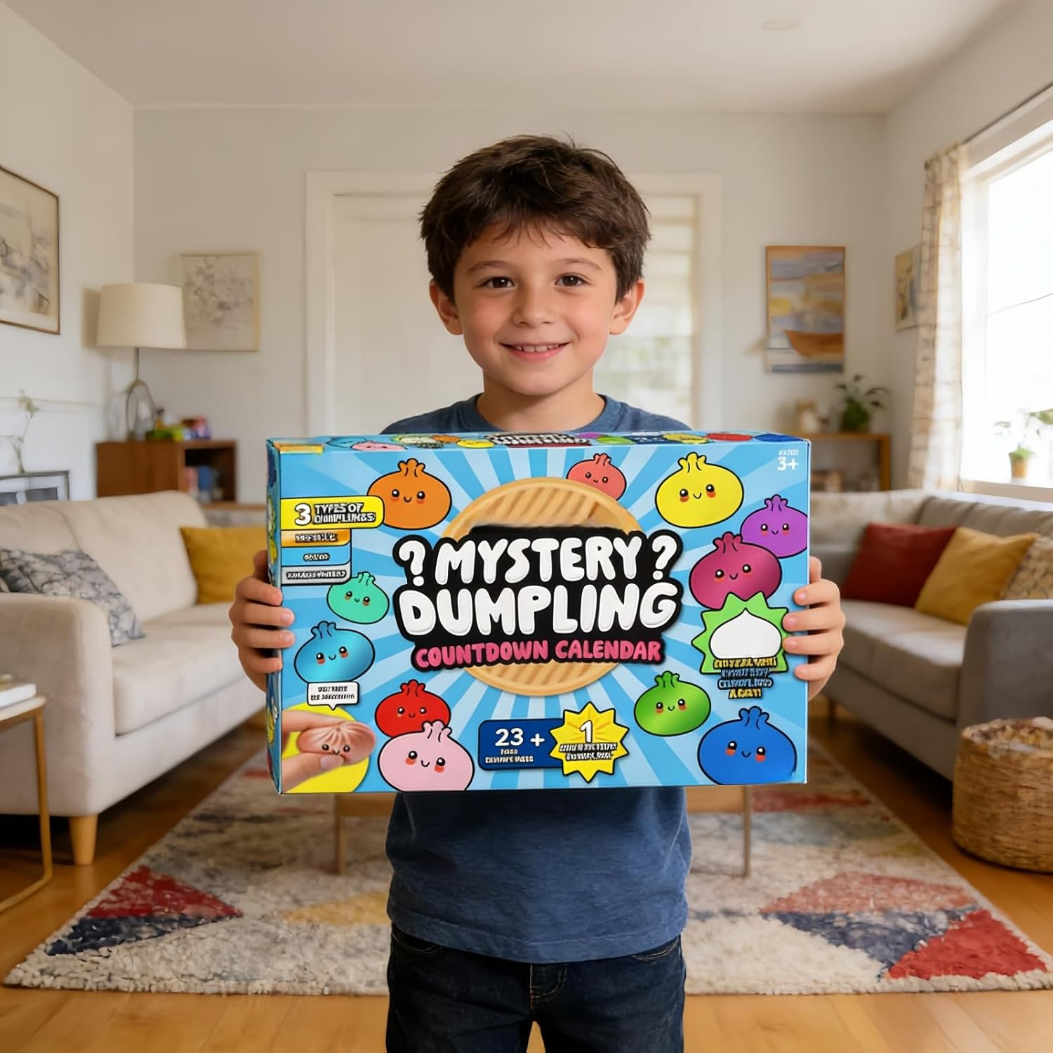 Mystery Dumpling Squishy Adven - Advent Calendar Gift recension och pris