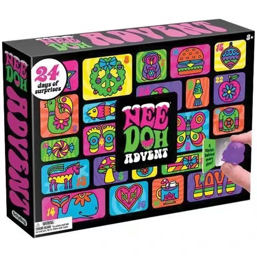 Nee Doh Advent Calendar 24Pcs  - Advent Calendar Gift recension och pris