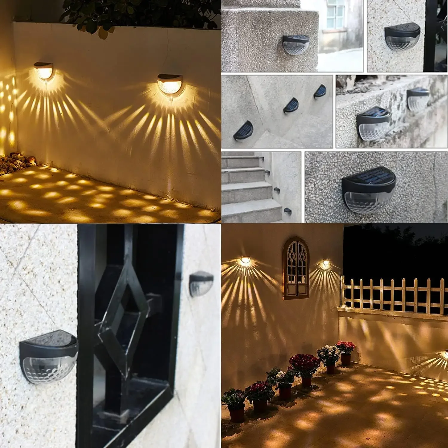 LED Solar Light Outdoor Wall L - Christmas Lights Outdoor recension och pris