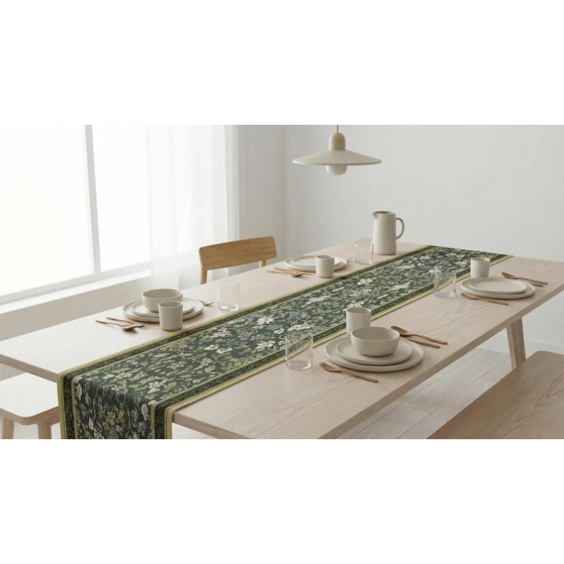 VIKAMA Art Deco Floral Table R - Christmas Table Runner recension och pris