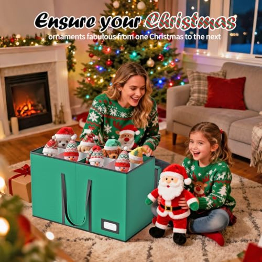 Christmas Figurine Storage Box - Nutcracker Figurine recension och pris
