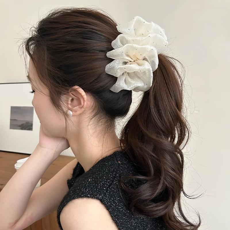 Fashion Elegant Flower Clip Re - Ribbon Bow Gift recension och pris