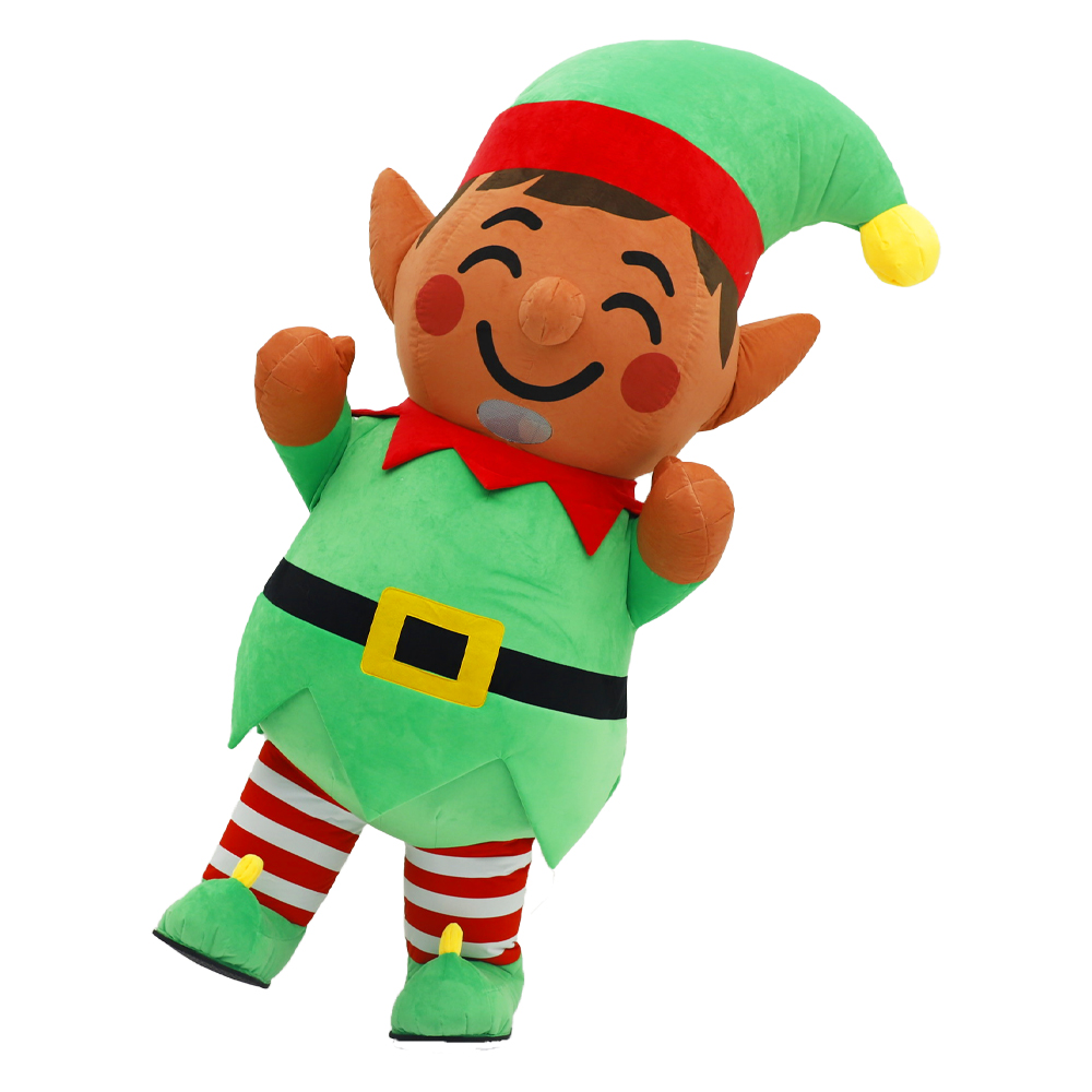 Inflatable Christmas Elf Plush - Elf Costume Christmas recension och pris