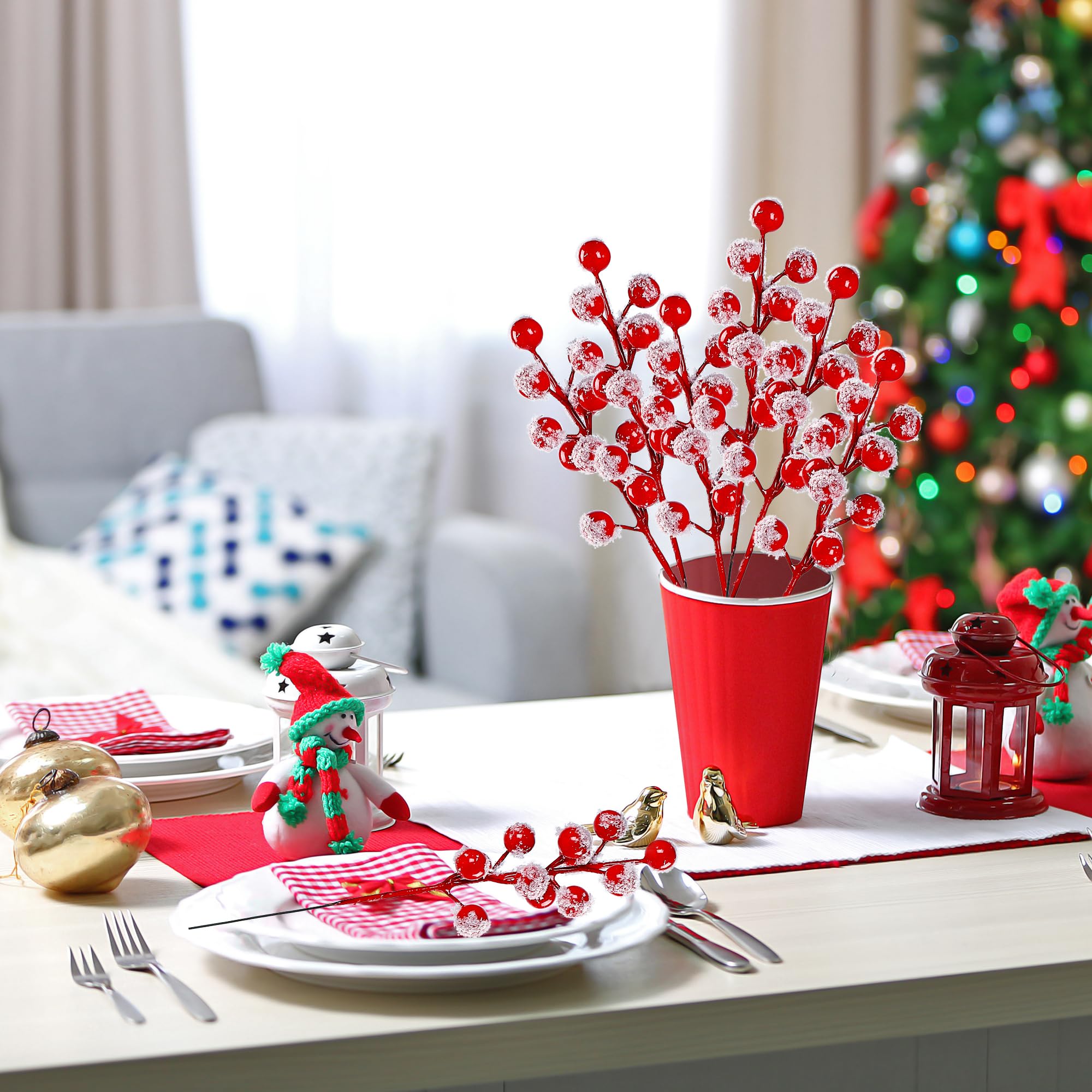 Christmas Red Berry Pine Needl - Christmas Wreath Fake recension och pris