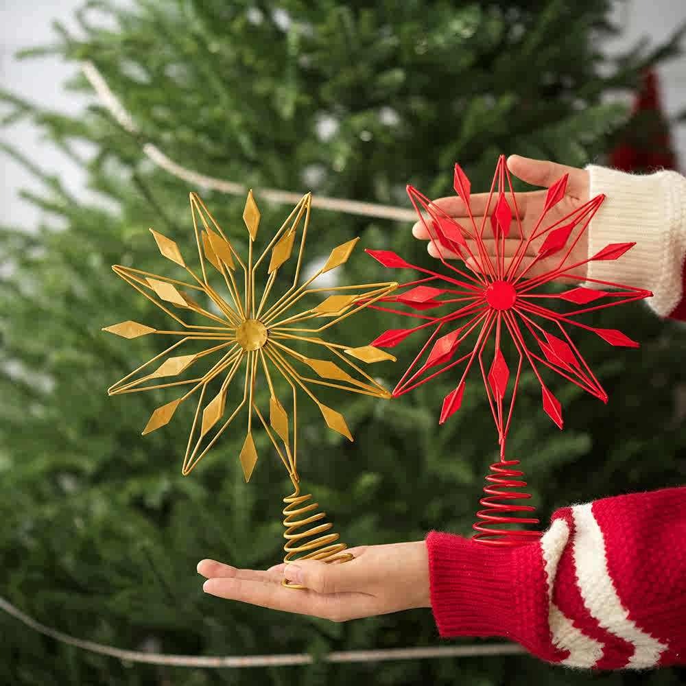 12.6 Inch Creative Led Lights  - Star Tree Topper recension och pris