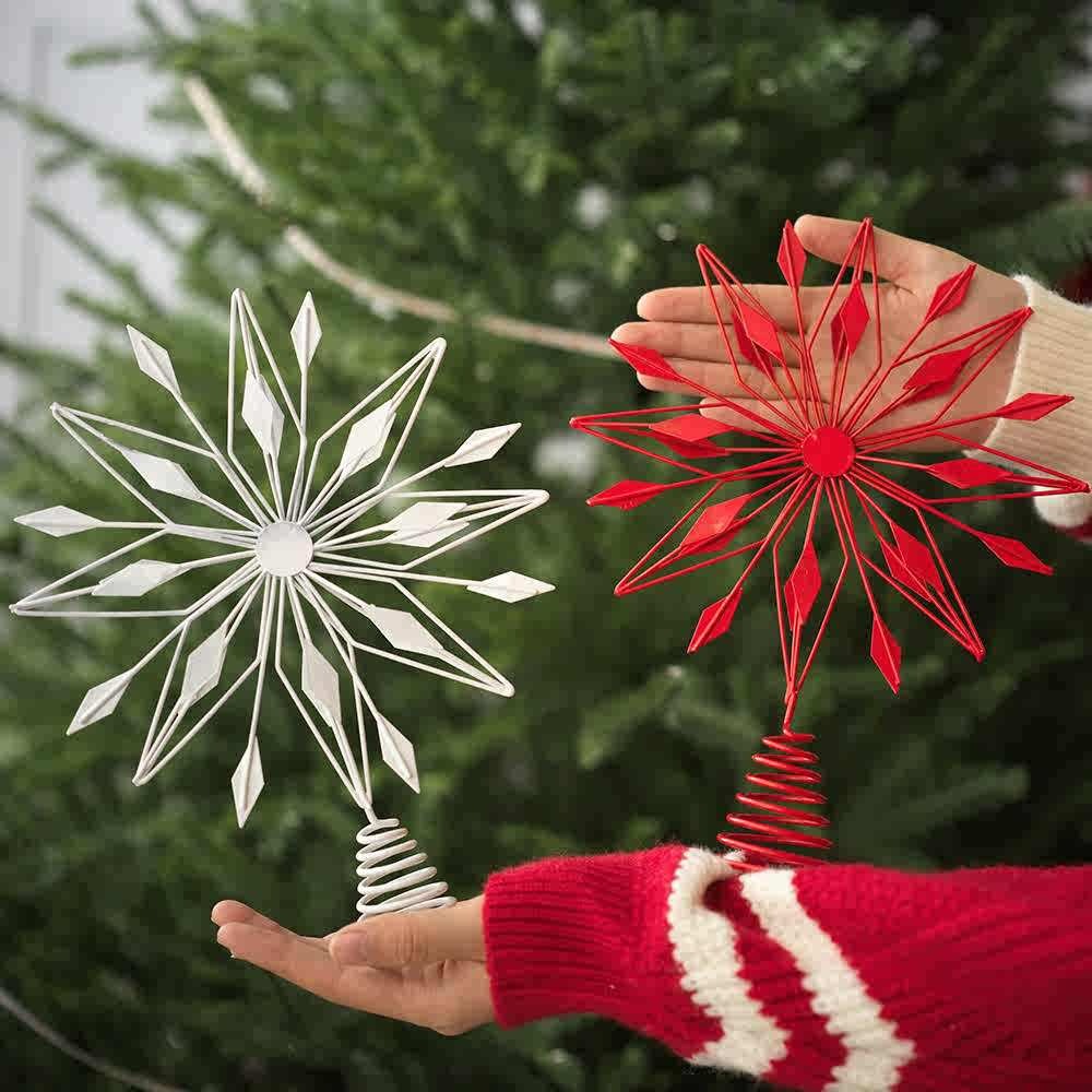 12.6 Inch Creative Led Lights  - Star Tree Topper recension och pris