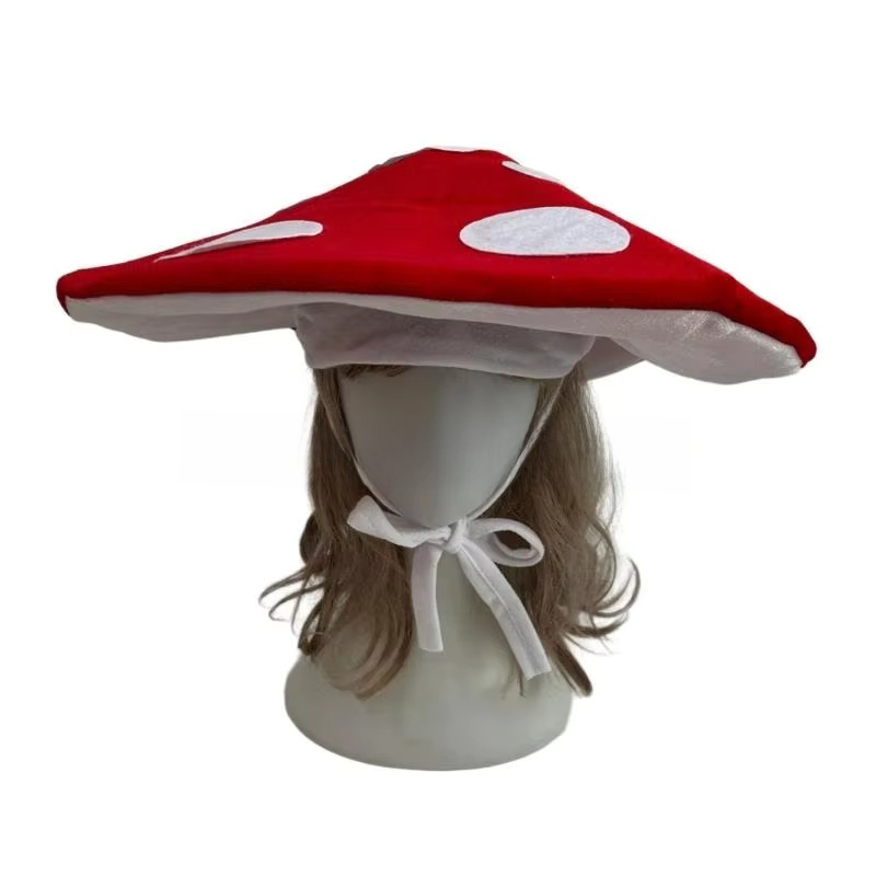 Mushroom Hat For Halloween Cos - Santa Hat Plush recension och pris