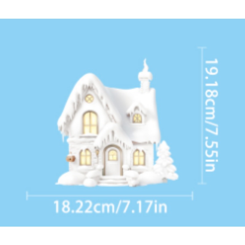 Snowman Snowflake Elk Christma - Snowflake Window Decal recension och pris