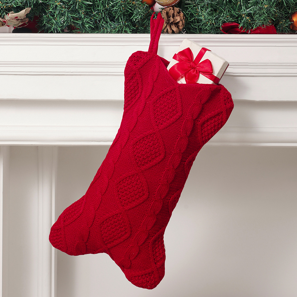 Dog Christmas Stocking, Knit C - Christmas Stocking Hanging recension och pris
