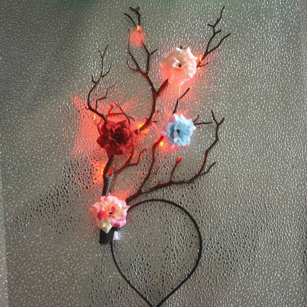 Flower Reindeer Antler Headban - Reindeer Antlers Headband recension och pris