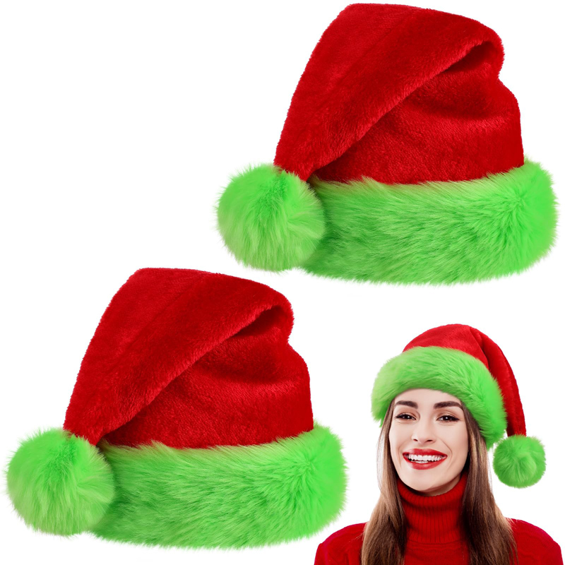1pc, Santa Claus Hat Christmas - Santa Hat Plush recension och pris