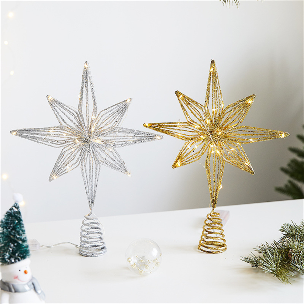 Christmas Tree Toppers Star wi - Star Tree Topper recension och pris