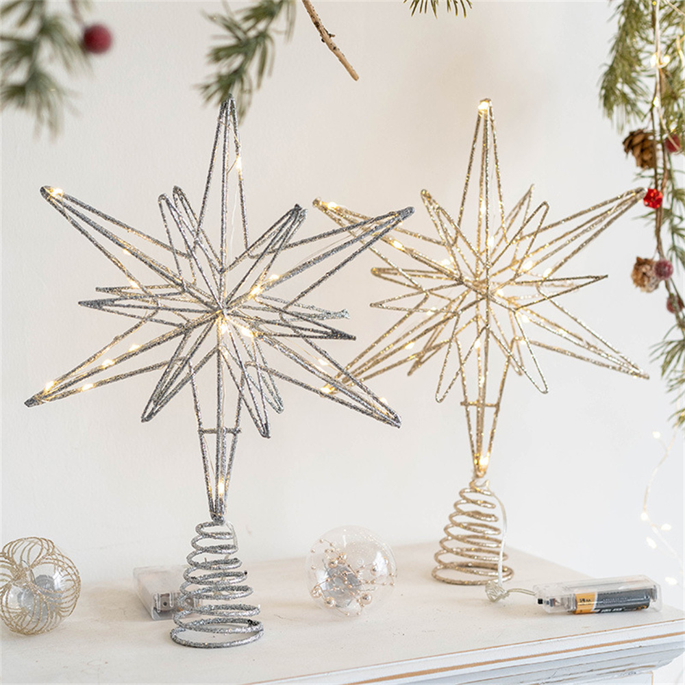 Christmas Tree Toppers Star wi - Star Tree Topper recension och pris
