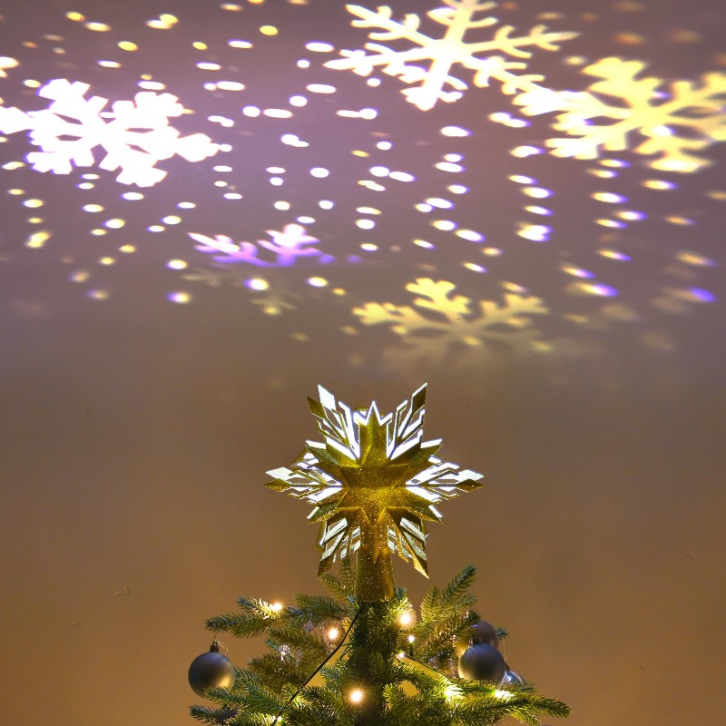 LED Projection Tree Topper Sta - Star Tree Topper recension och pris