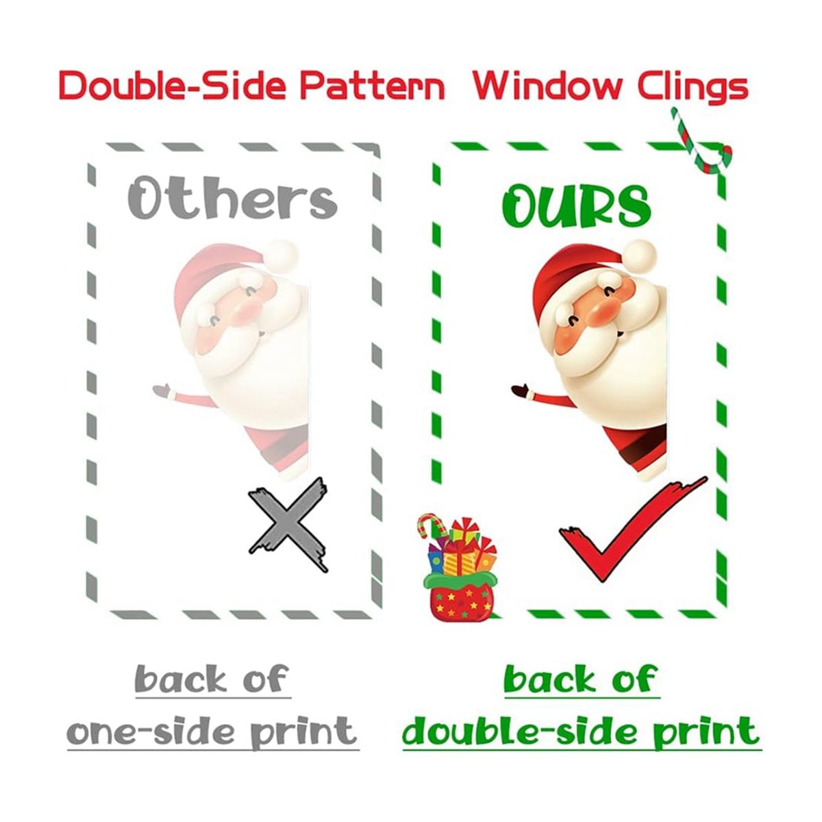 New arrival  80PCS Christmas S - Snowflake Window Decal recension och pris