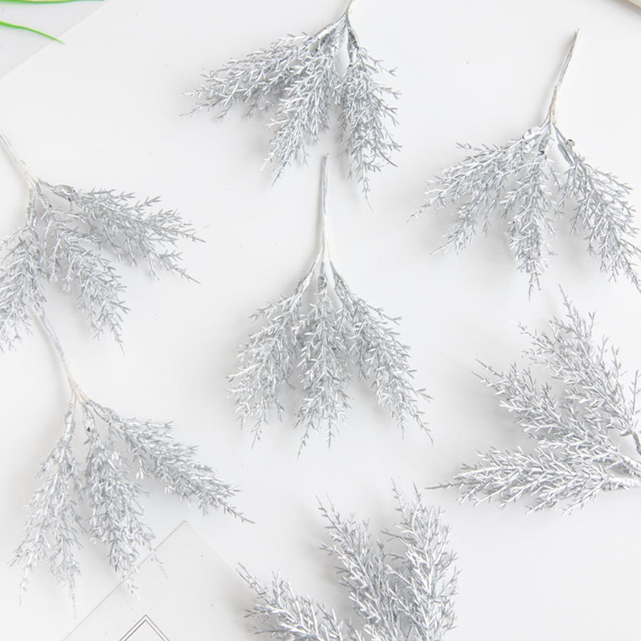 6Pcs Artificial Plants Autumn  - Christmas Wreath Fake recension och pris