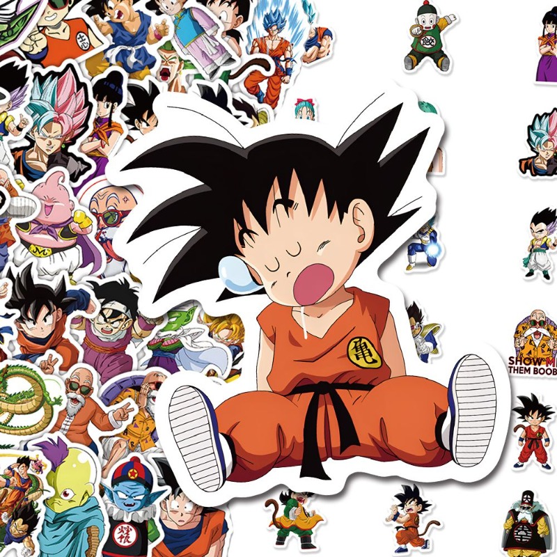 60pcs Anime Dragon Ball sticke - Ornament Ball Set recension och pris