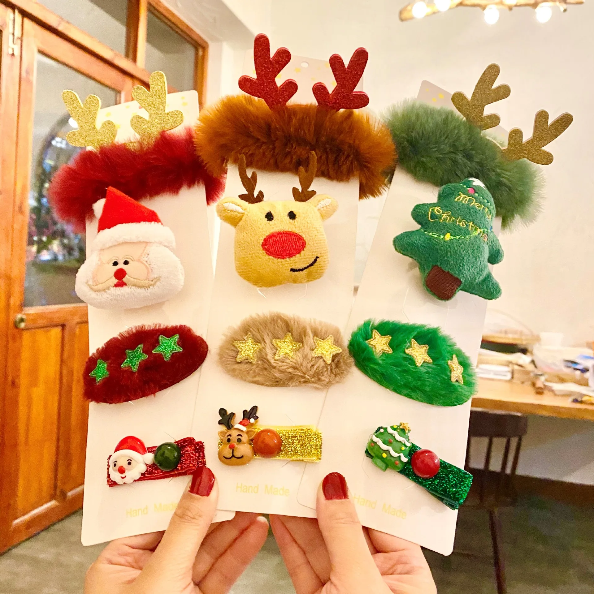 Christmas Headband Reindeer An - Reindeer Antlers Headband recension och pris
