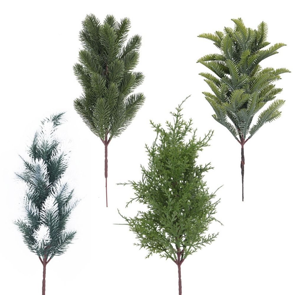 Green Artificial Pine Branch C - Christmas Wreath Fake recension och pris