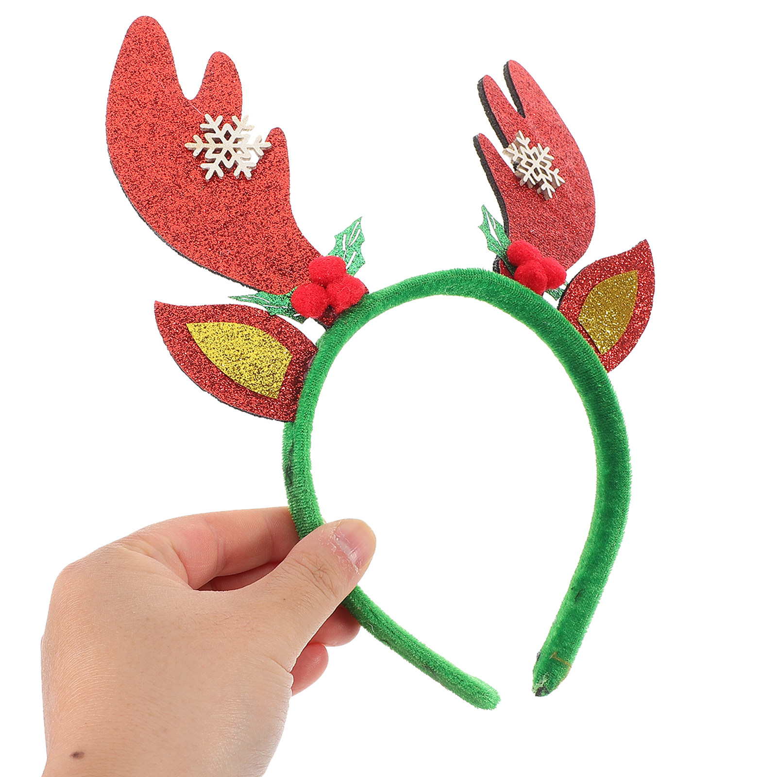 Christmas Deer Antlers Headban - Reindeer Antlers Headband recension och pris