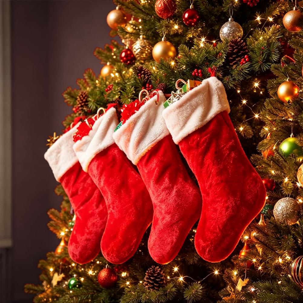 Xmas Tree Holiday Party Decor, - Christmas Stocking Hanging recension och pris