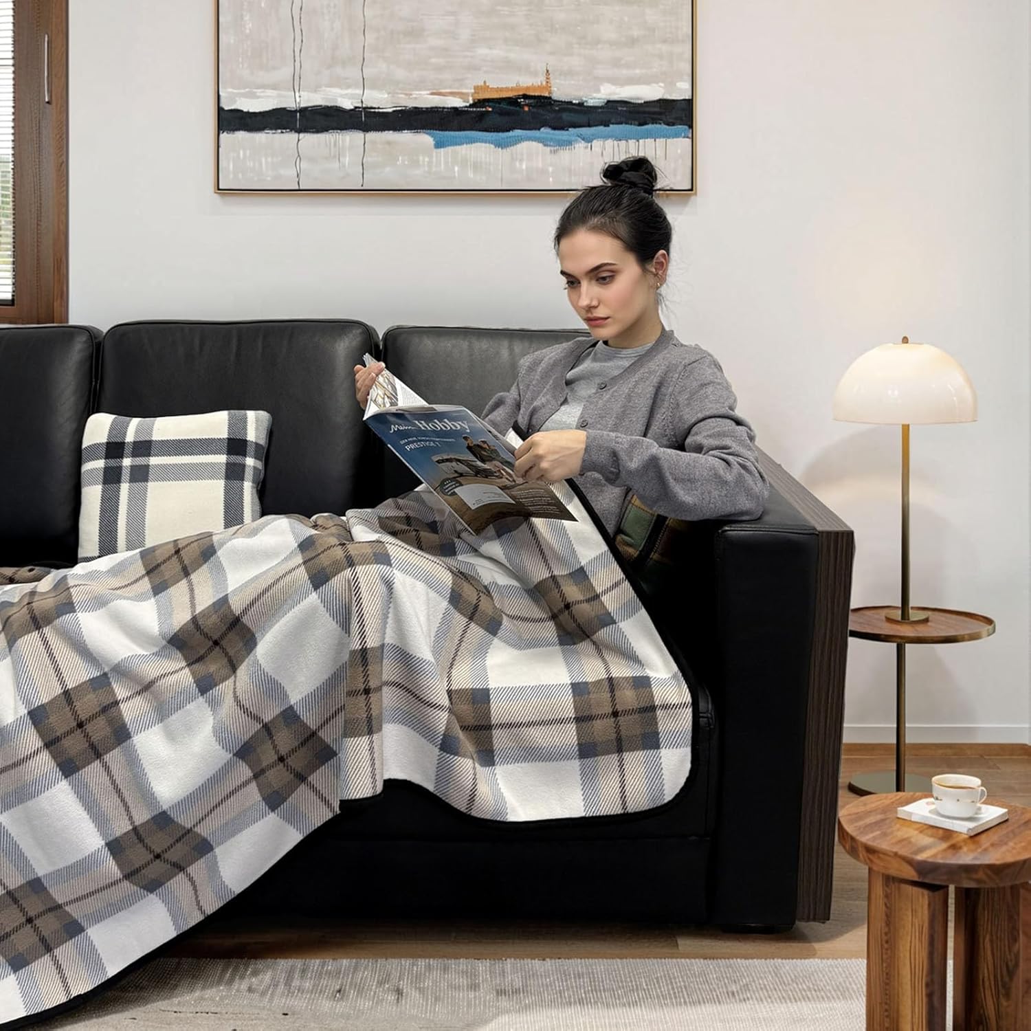 Wearable Blanket Throw Plush F - Christmas Throw Blanket recension och pris