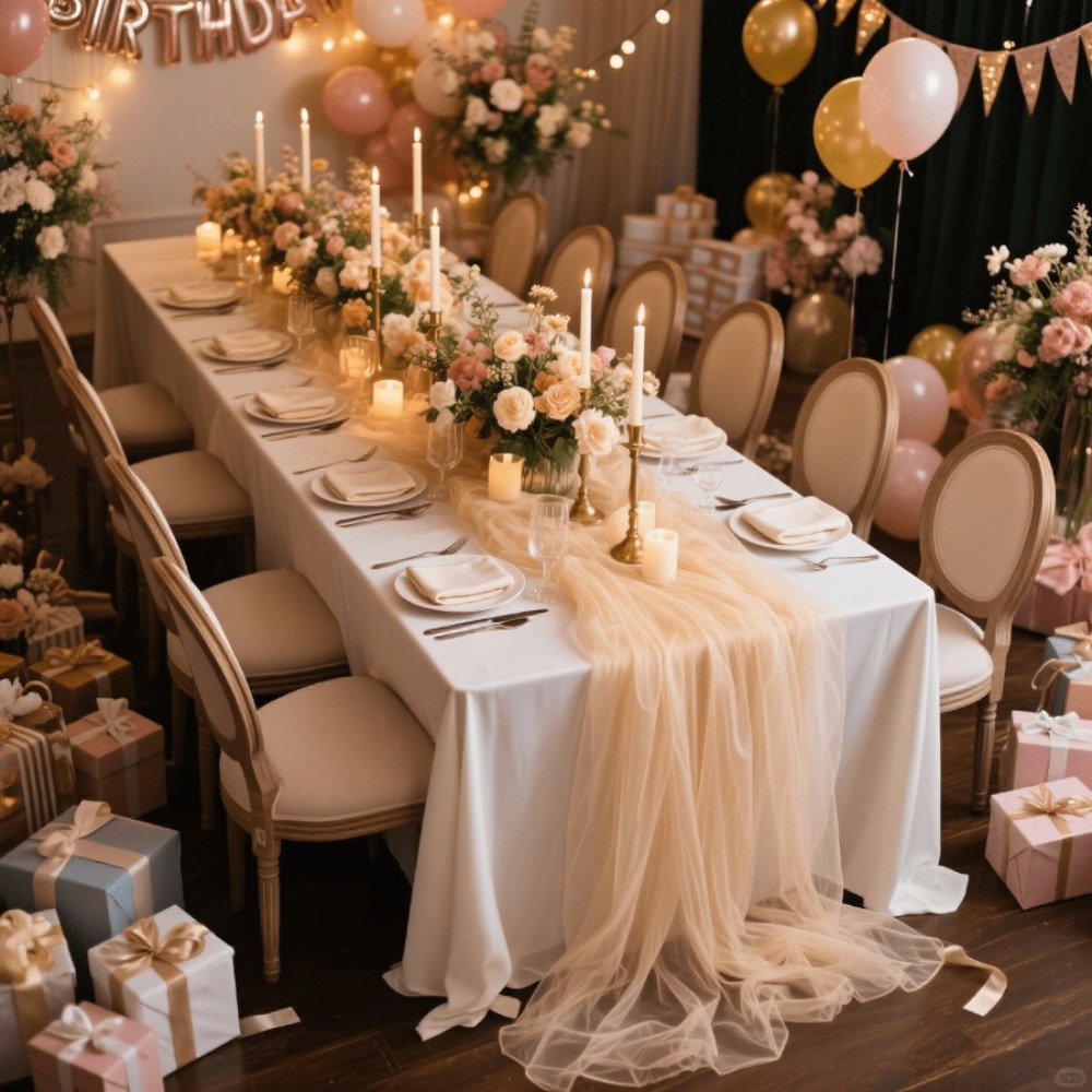 Wedding Sheer Table Runner, Bo - Christmas Table Runner recension och pris