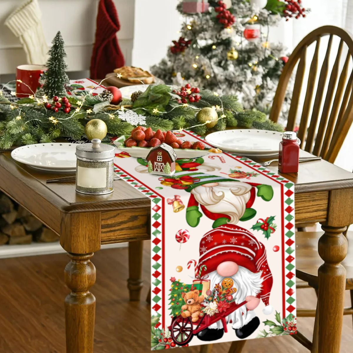 Christmas Table Runner Faceles - Christmas Table Runner recension och pris