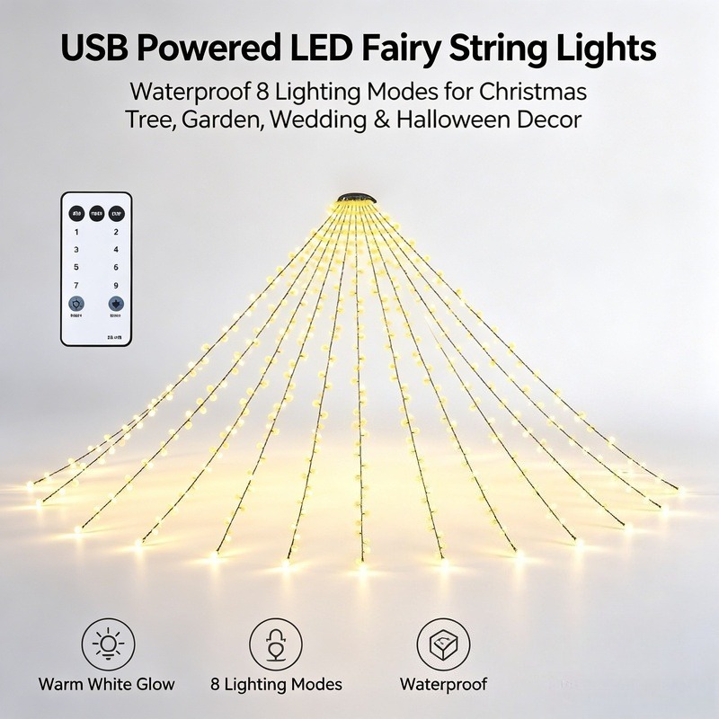 USB LED Fairy String Lights, W - Led Fairy String Lights recension och pris