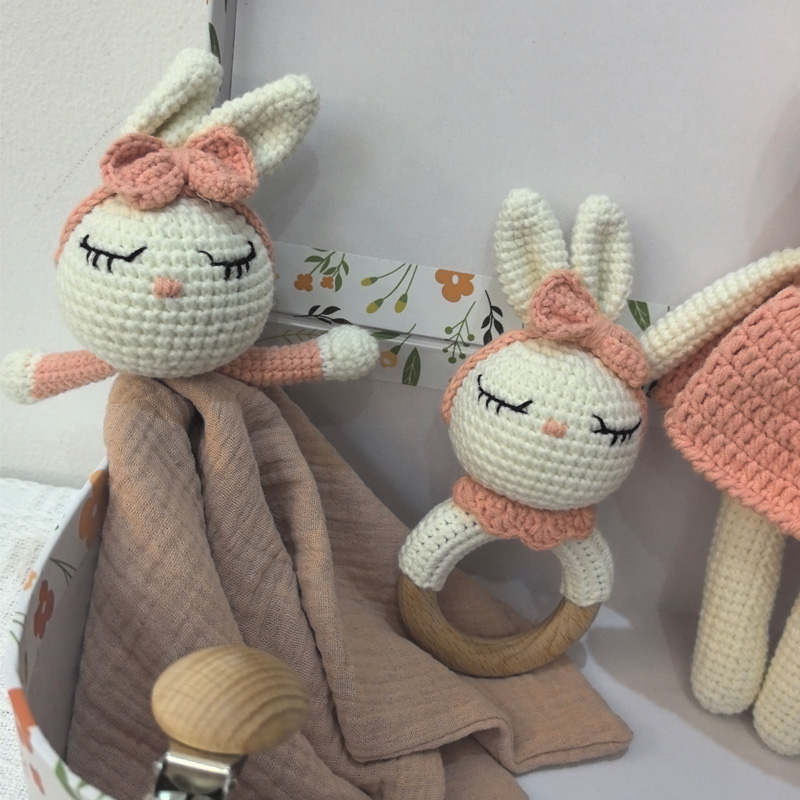 1 Set Baby Stuffed Animal Doll - Gift Box Wrap Set recension och pris