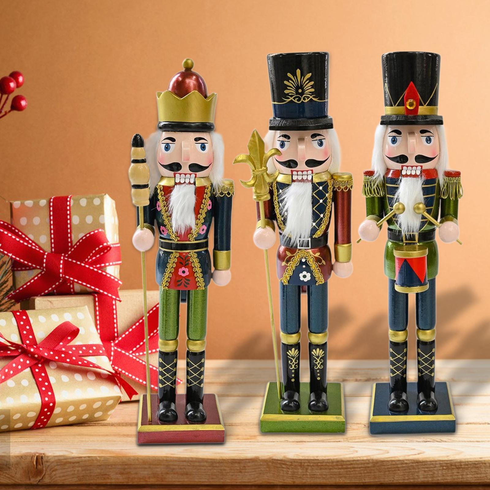Wood Nutcracker Figure Figurin - Nutcracker Figurine recension och pris