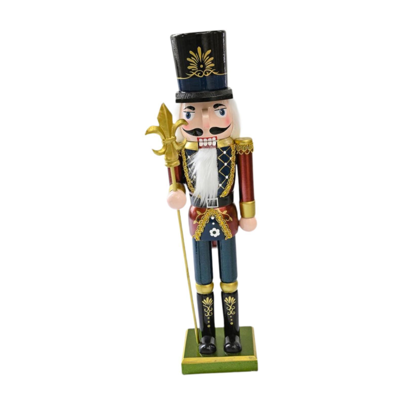Wood Nutcracker Figure Figurin - Nutcracker Figurine recension och pris