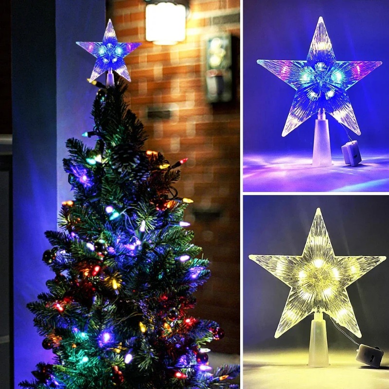 Glowing Christmas 15cm Tree To - Star Tree Topper recension och pris