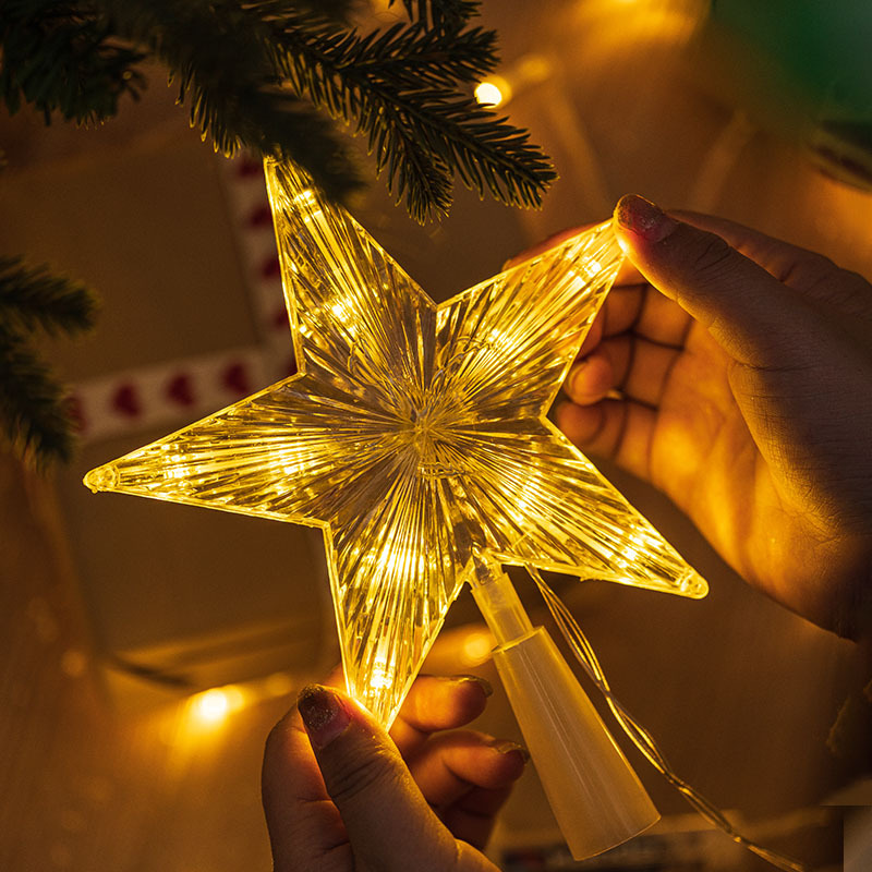 15/19/23cm Christmas Tree Top  - Star Tree Topper recension och pris