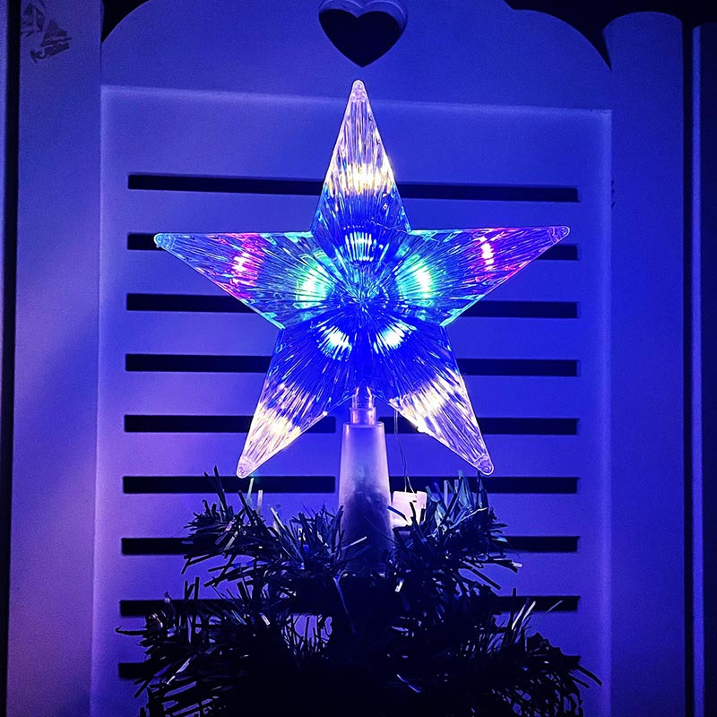15/19/23cm Christmas Tree Top  - Star Tree Topper recension och pris