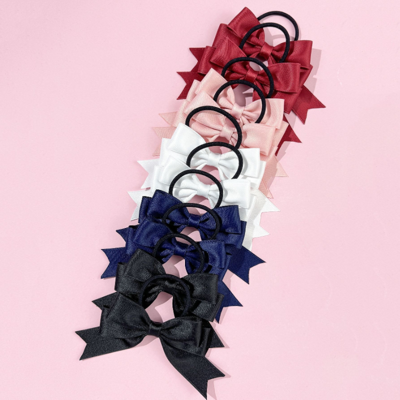 2 Pieces of Bow Hair Ties, Swe - Ribbon Bow Gift recension och pris